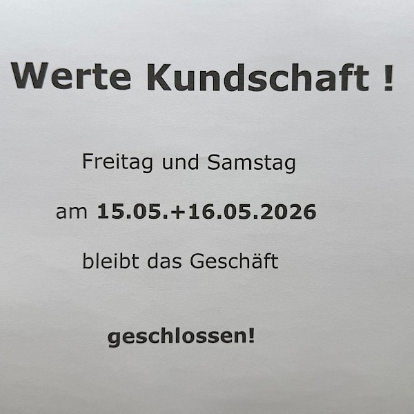 Wir wünschen einen schönen Vatertag!